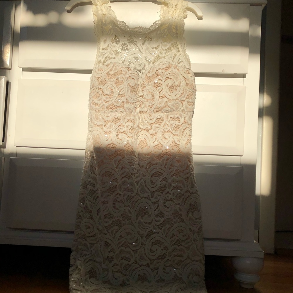 White Lace Dress